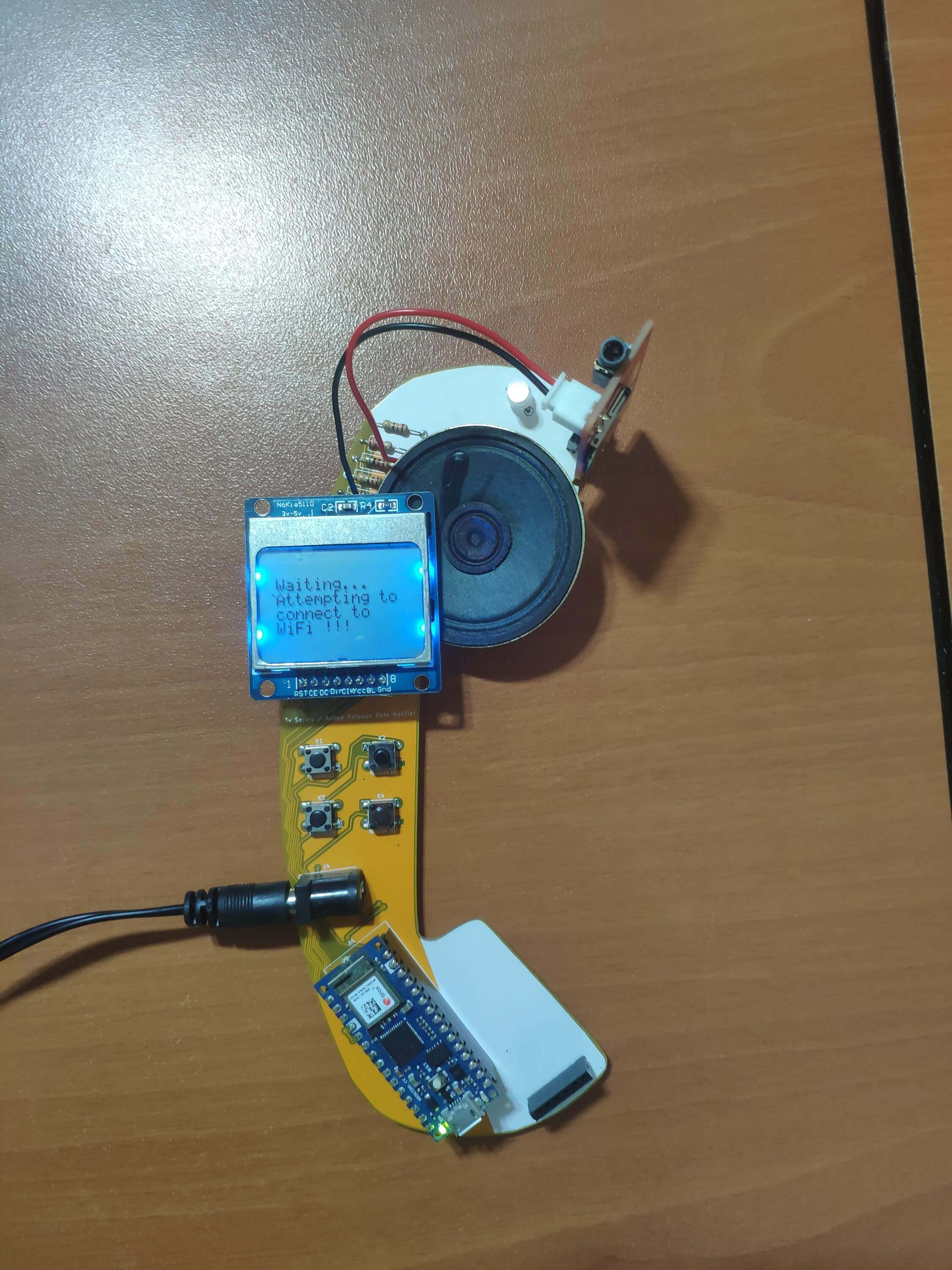 Automated TV Series & Anime Release Date Notification System