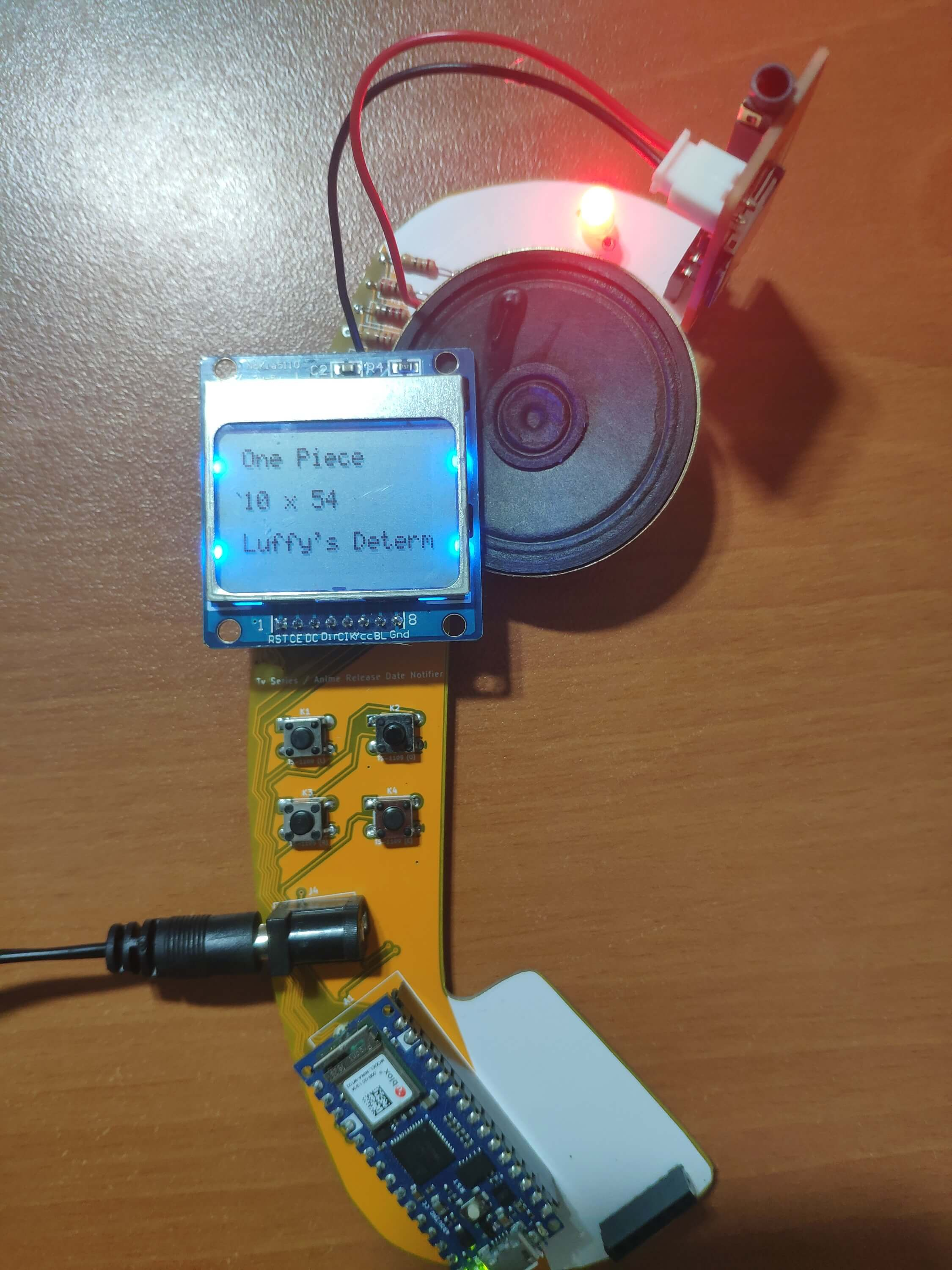 Automated TV Series & Anime Release Date Notification System