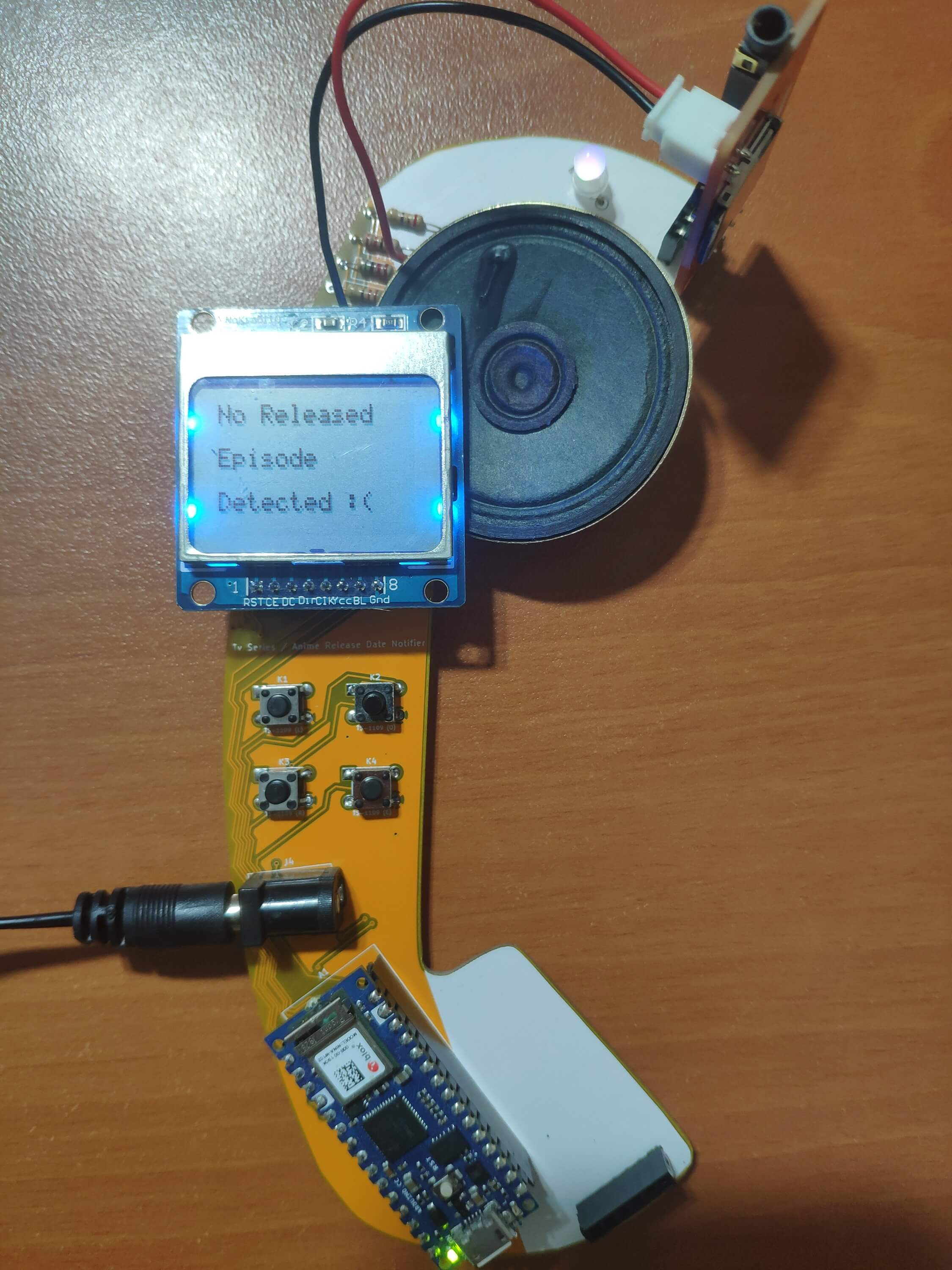 Automated TV Series & Anime Release Date Notification System