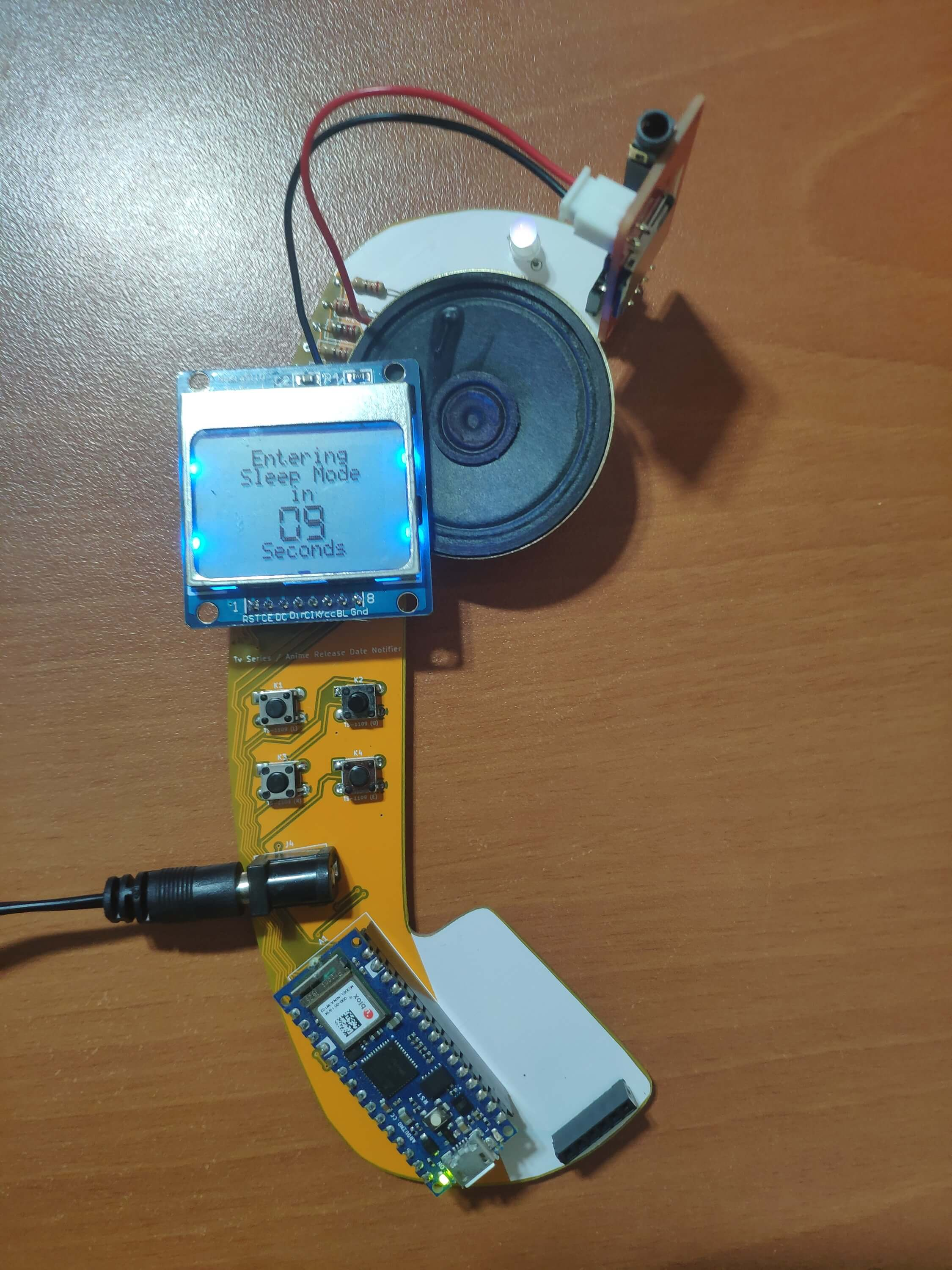 Automated TV Series & Anime Release Date Notification System