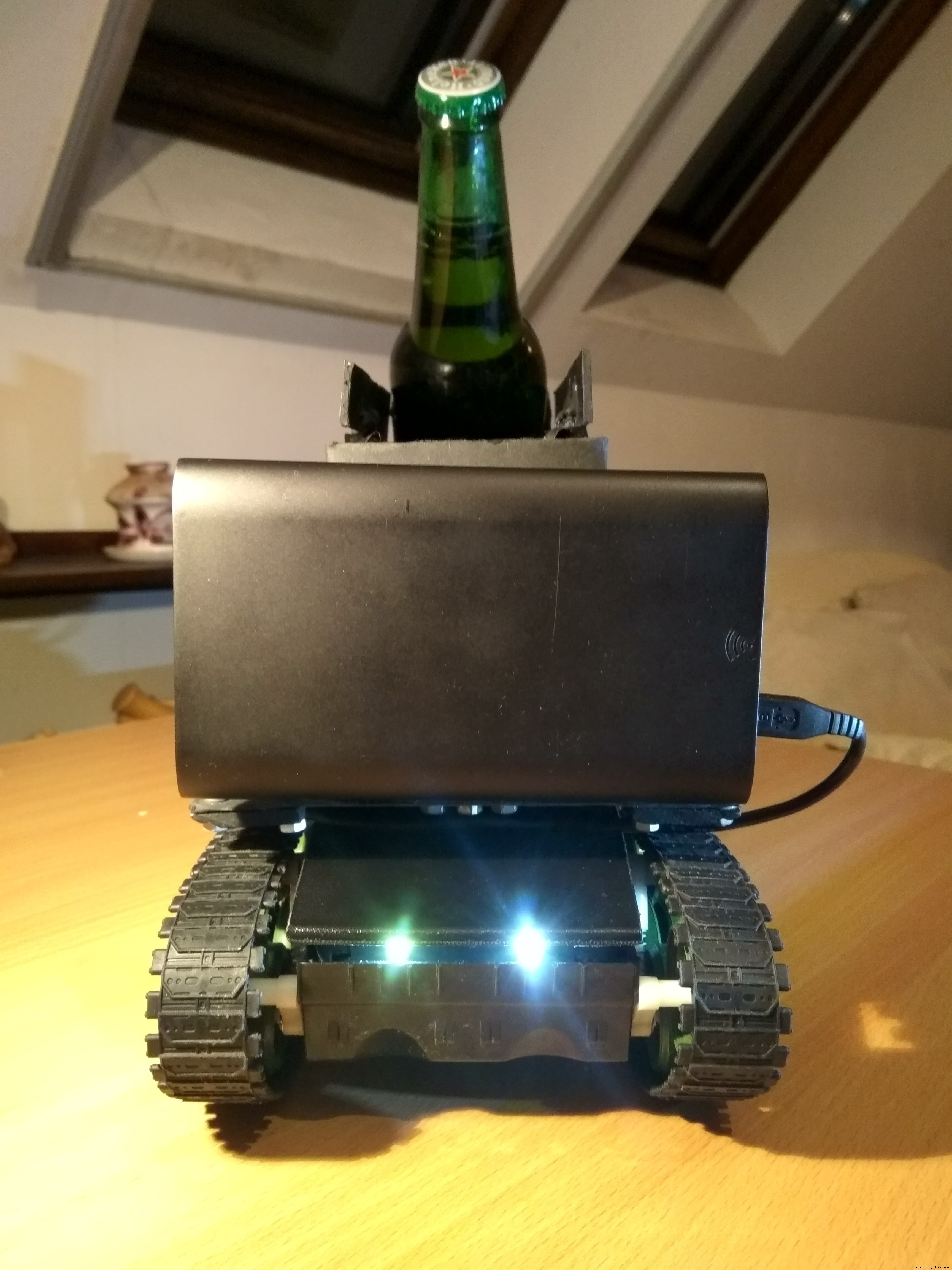 Build Your Own Autonomous Tank: Walabot, Arduino, Raspberry Pi & Alexa Integration