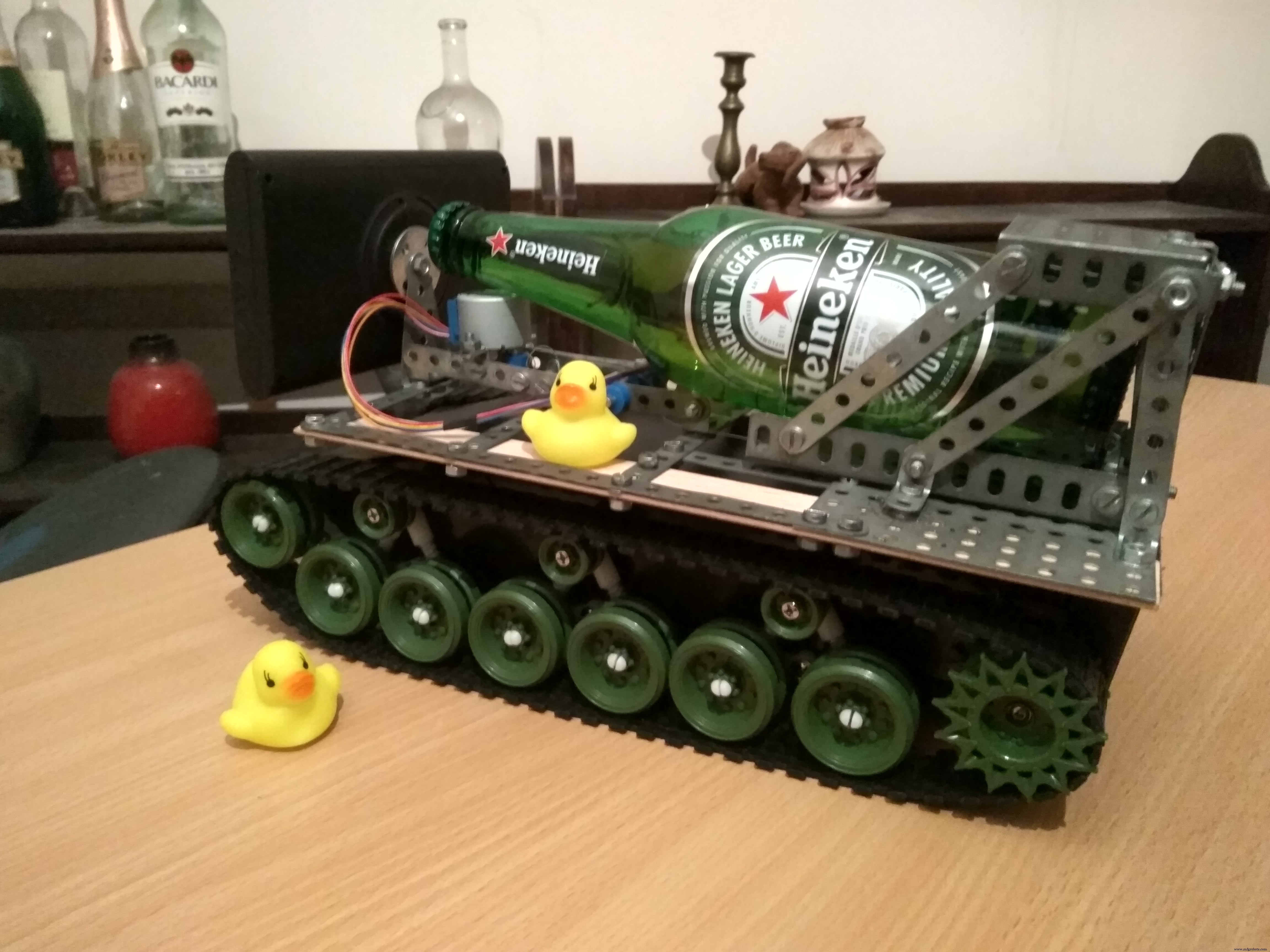 Build Your Own Autonomous Tank: Walabot, Arduino, Raspberry Pi & Alexa Integration