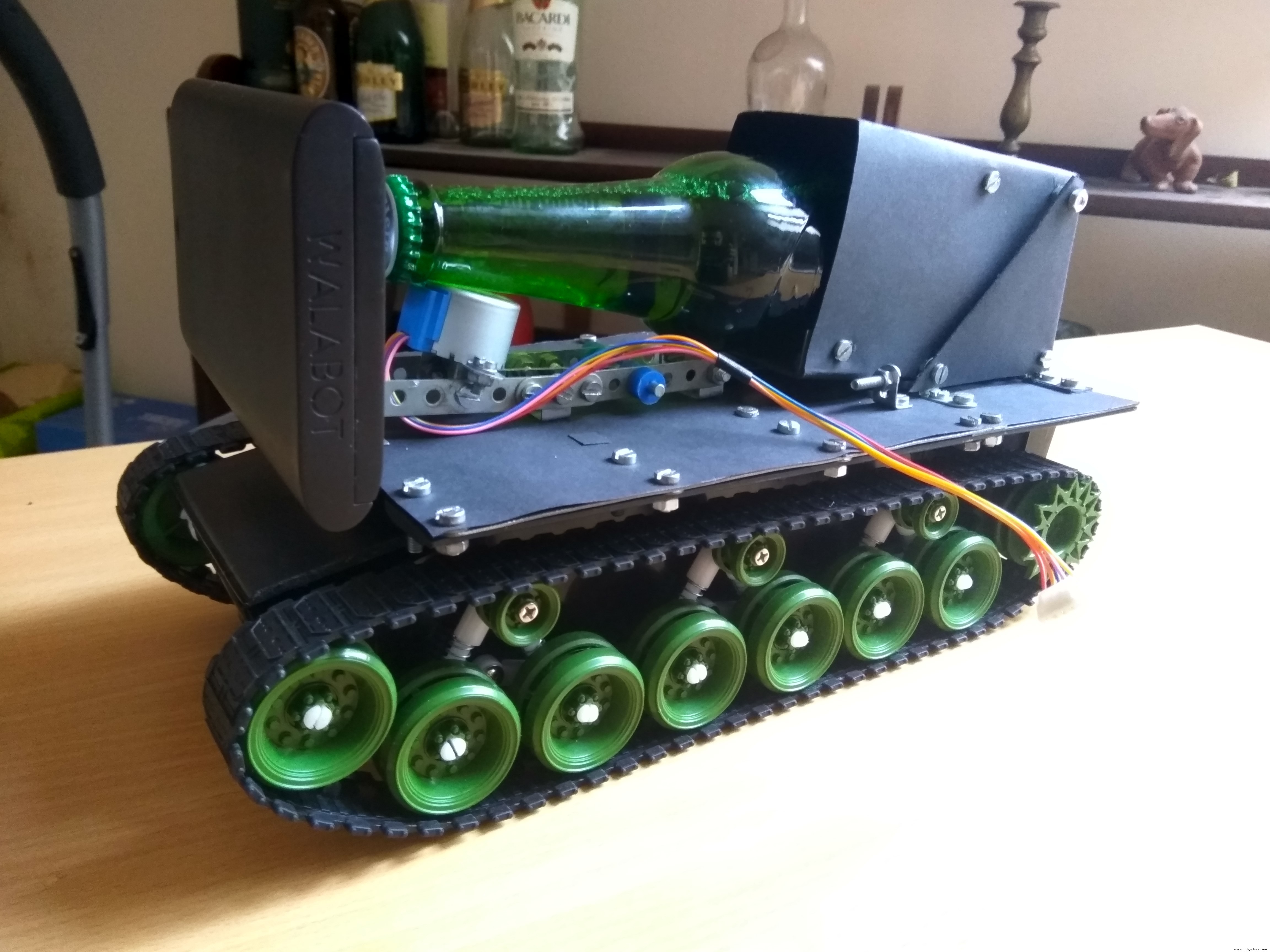 Build Your Own Autonomous Tank: Walabot, Arduino, Raspberry Pi & Alexa Integration