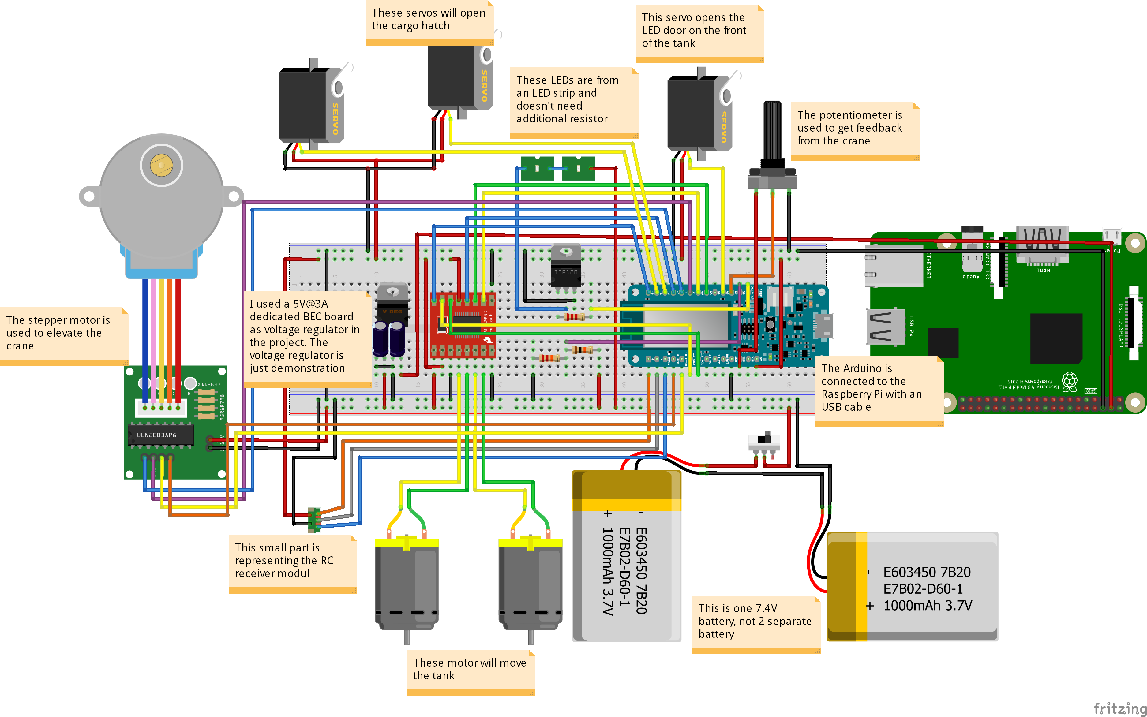 Build Your Own Autonomous Tank: Walabot, Arduino, Raspberry Pi & Alexa Integration