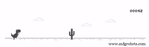 Build an Arduino-Powered Automated Google Chrome Dino Game