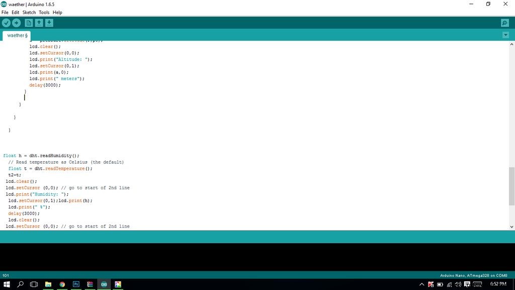 Build a $10 Portable Arduino Weather Station (AWS) – Easy DIY with Nano, DHT22, BMP180 & LCD