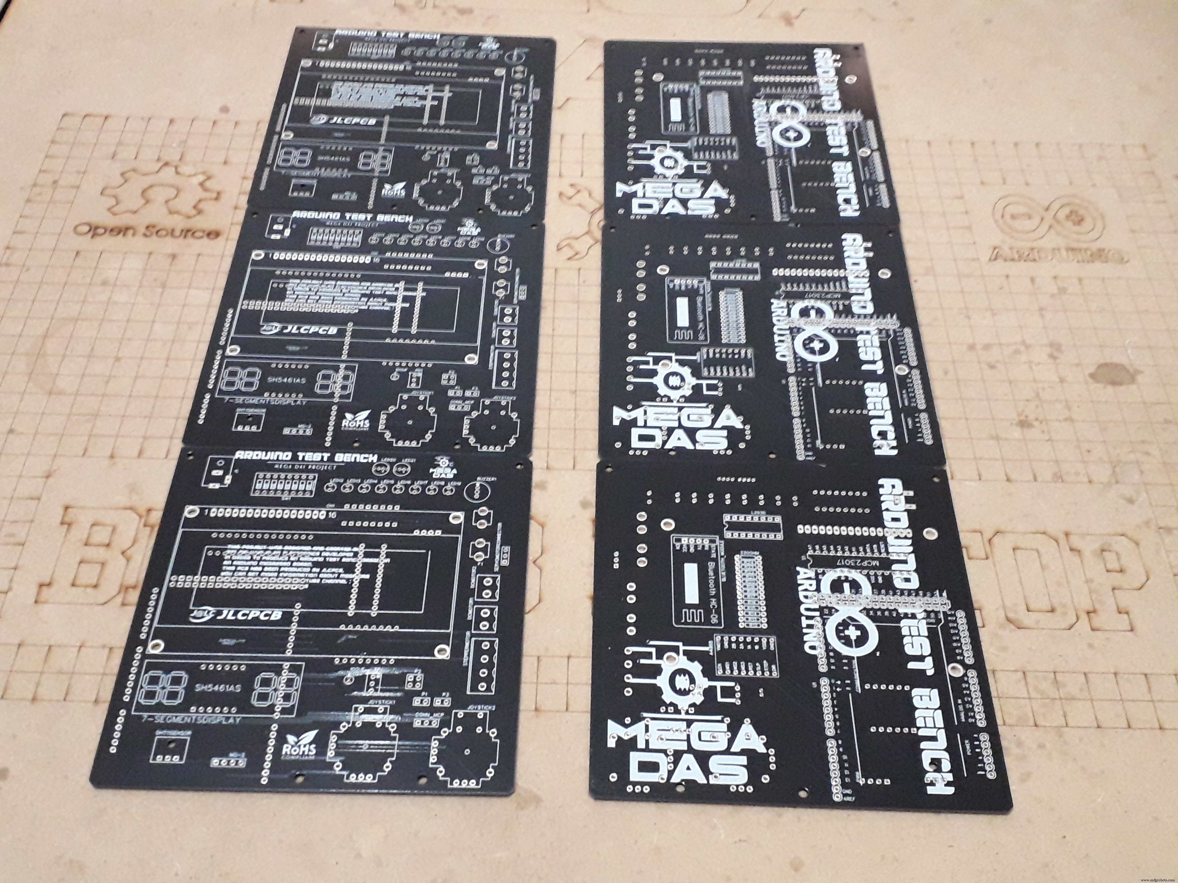 Comprehensive Arduino Training Kit with Mega 2560, Sensors, Motors, and Custom PCB