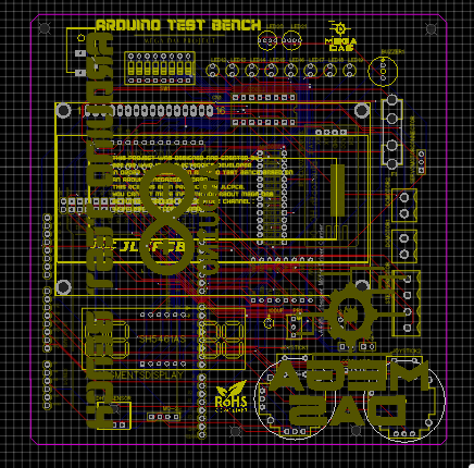 Comprehensive Arduino Training Kit with Mega 2560, Sensors, Motors, and Custom PCB