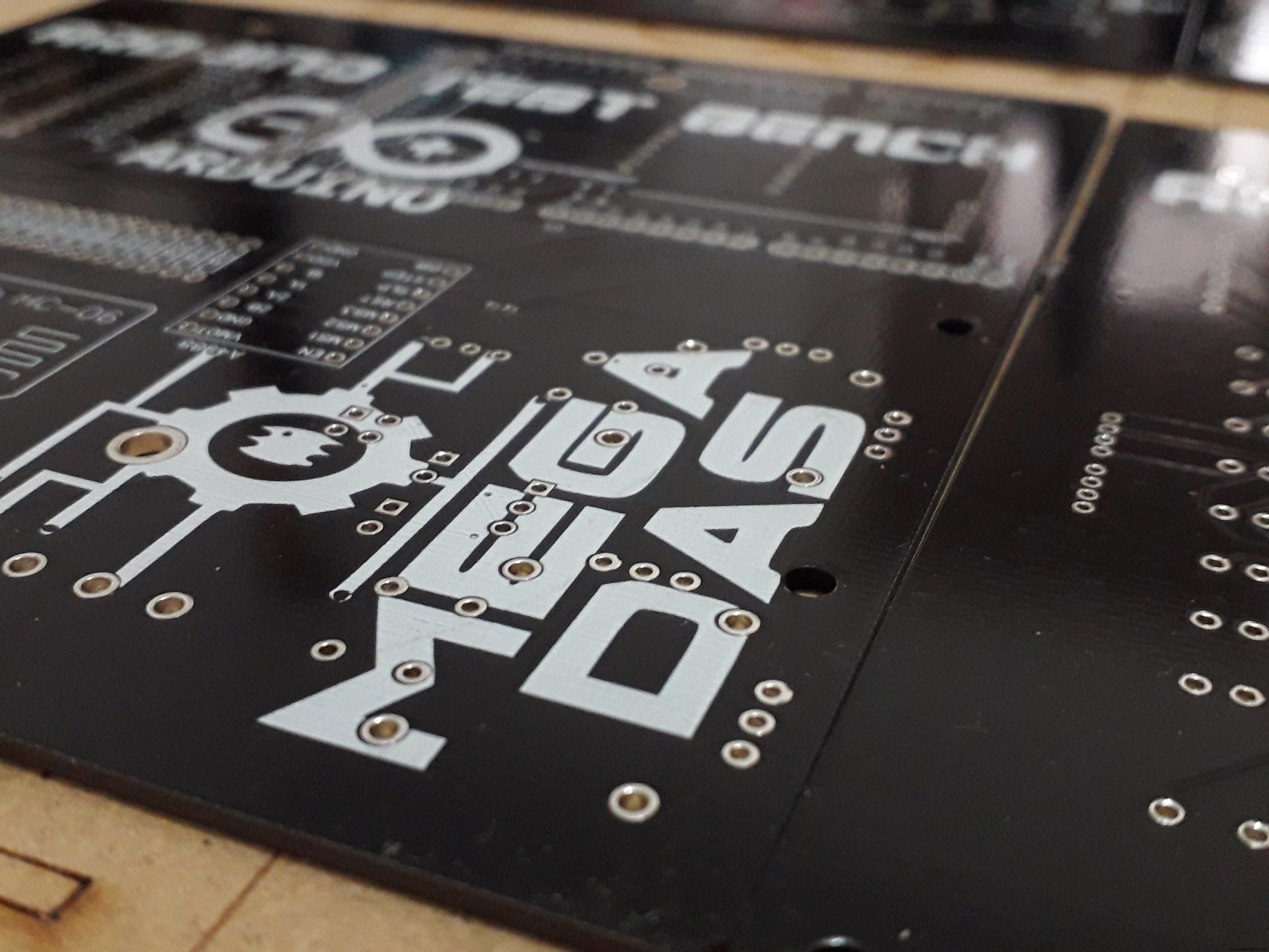 Comprehensive Arduino Training Kit with Mega 2560, Sensors, Motors, and Custom PCB