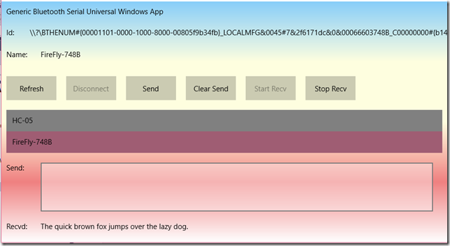 Seamless Serial Bluetooth on Raspberry Pi 2 with Windows 10 IoT Core