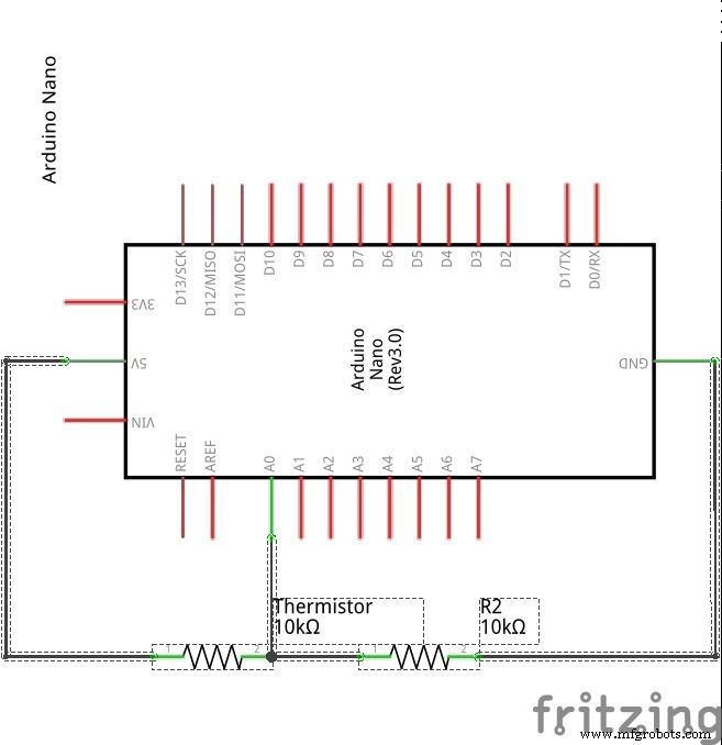 Bluetooth-Enabled Temperature Monitor with Arduino Nano