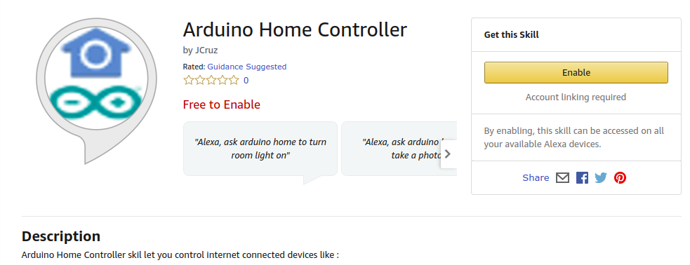 Alexa-Enabled Arduino Home Controller: Smart Automation Made Simple