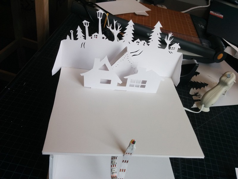 DIY Holiday Shadow Theater: Build a Light Show with Arduino and Addressable LED Strip