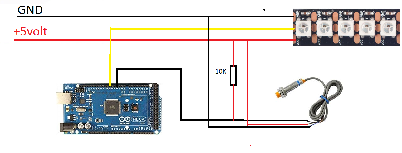 DIY Persistence of Vision (POV) Globe: LED Art with Arduino Mega