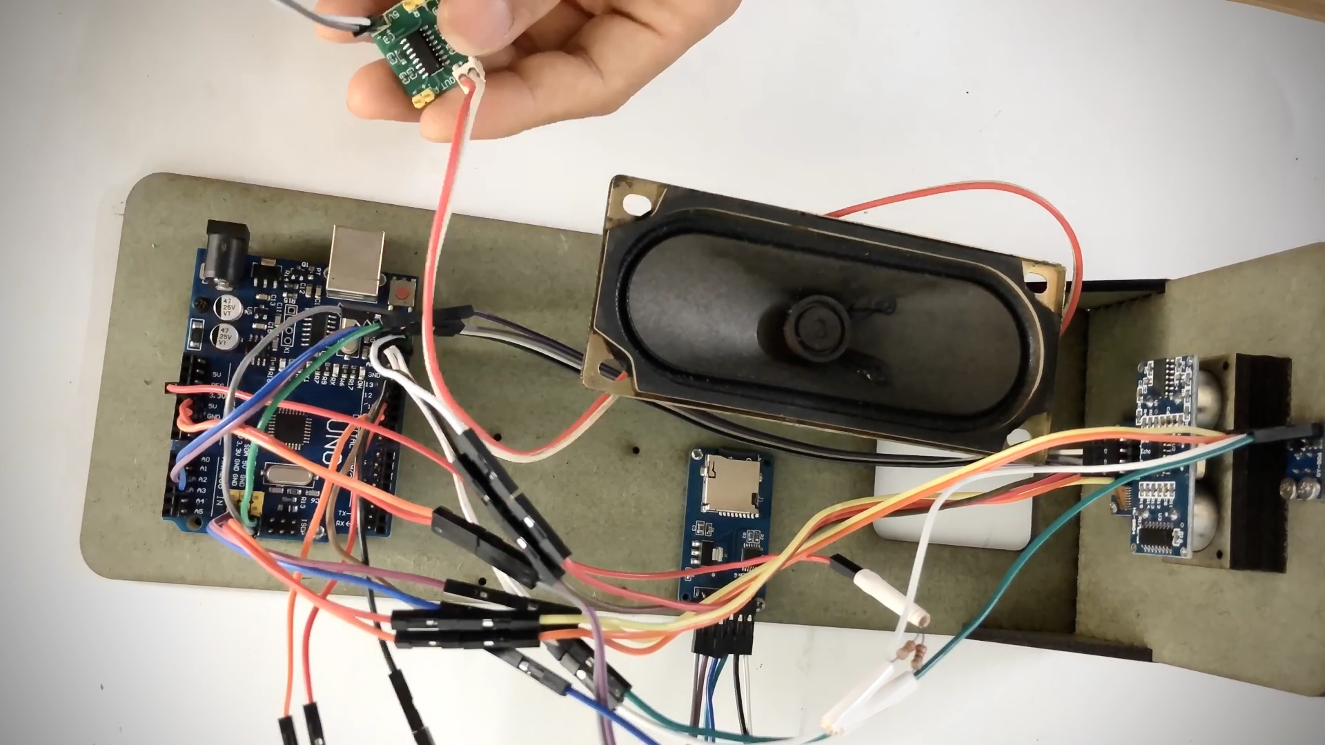 Automatic Temperature Measurement with Voice Alerts