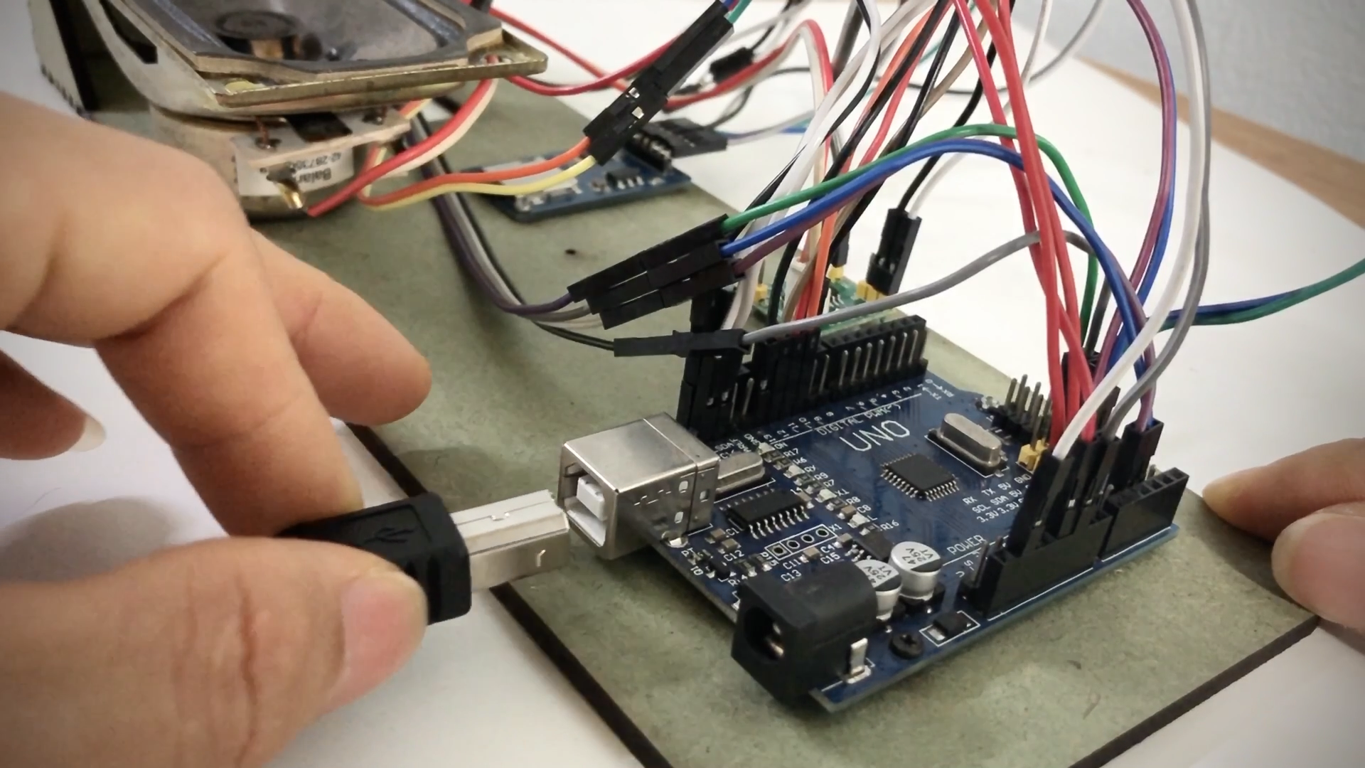 Automatic Temperature Measurement with Voice Alerts