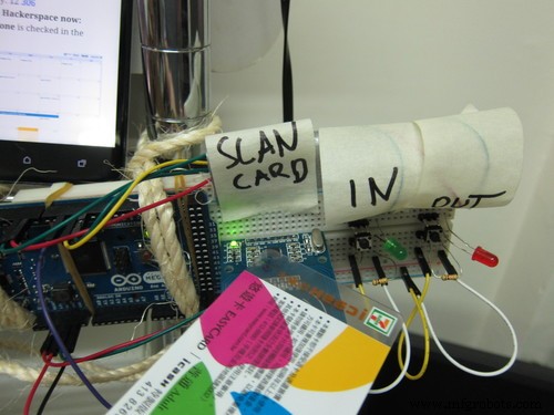 Smart Electronic Check‑In System for Hackerspaces