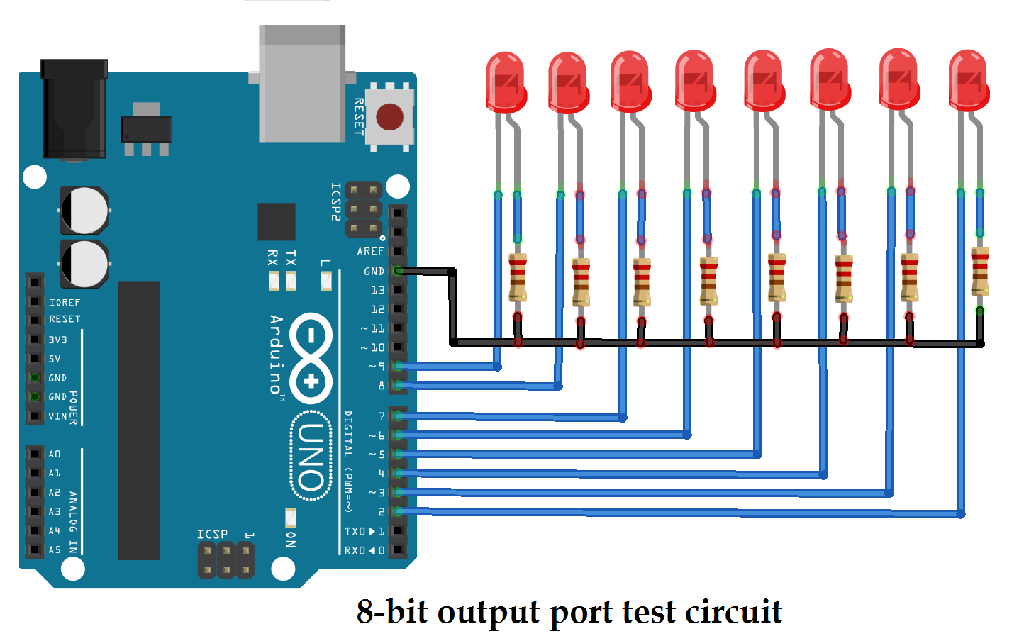 Efficient 8‑bit IO Port Library for Arduino – Expand Digital Control