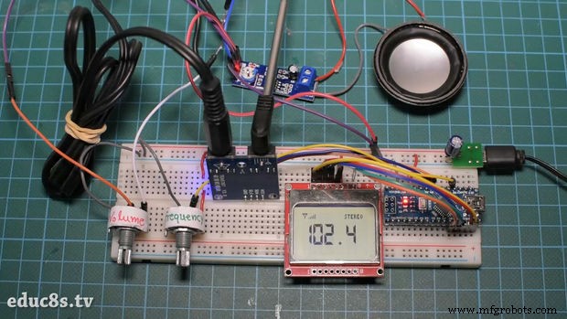 Build a Powerful FM Radio Receiver with Arduino and TEA5767 Module