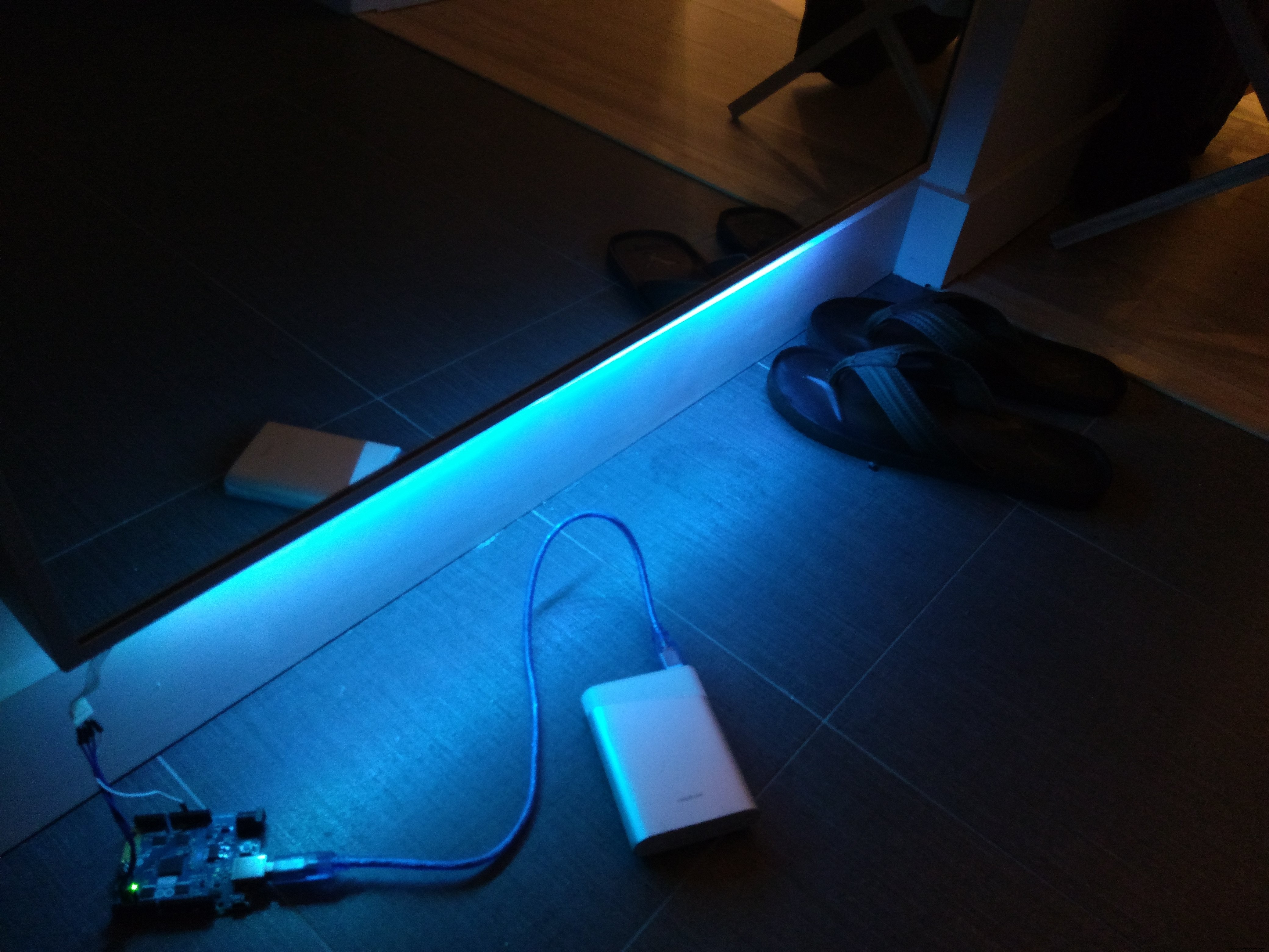 Intel Curie-Based Motion-Activated Lighting System