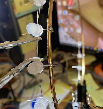 LED Tower Art: Programmable RGB Cylinder-Inspired Design