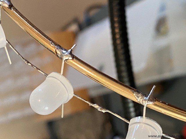 LED Tower Art: Programmable RGB Cylinder-Inspired Design