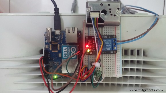 Arduino Yun‑Based Smart Air Purifier System with Sharp Plasmacluster