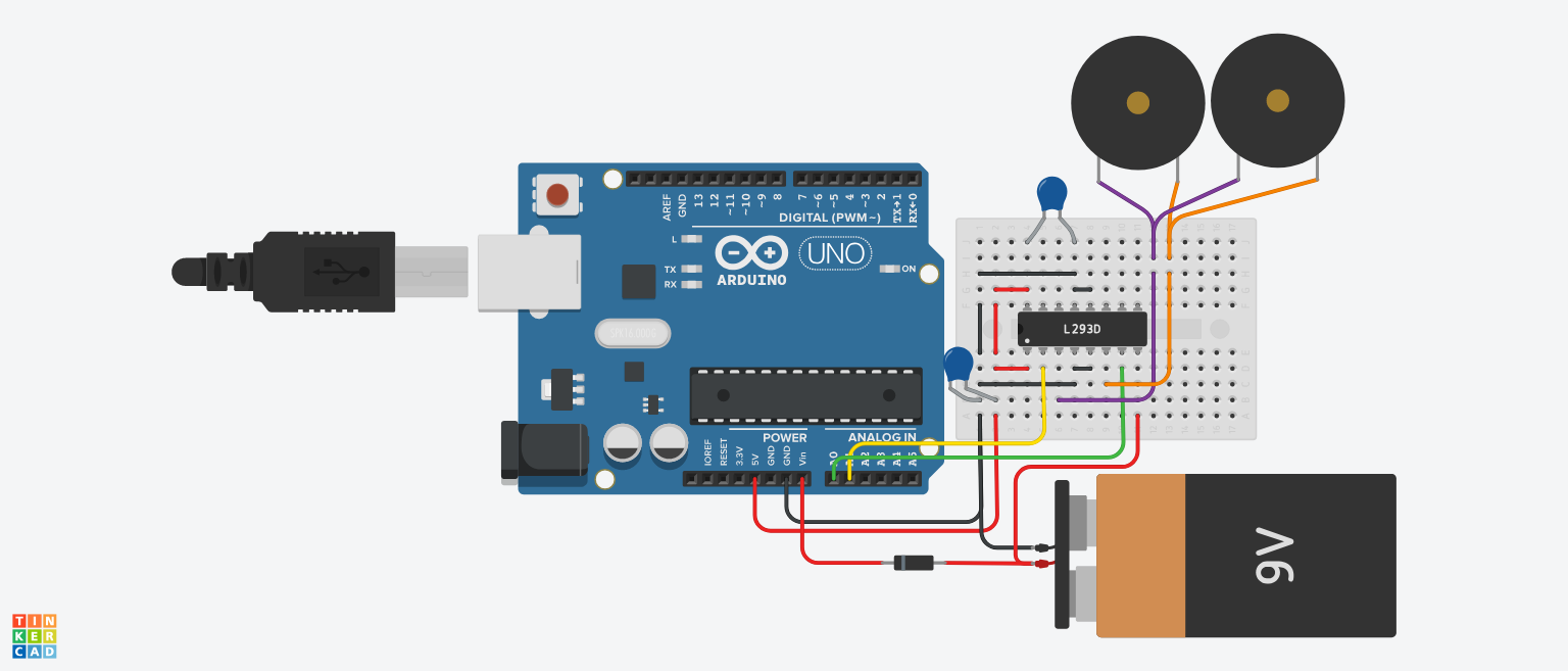 Mini Acoustic Levitation Demo with Arduino UNO & HC-SR04 Ultrasonic Sensor
