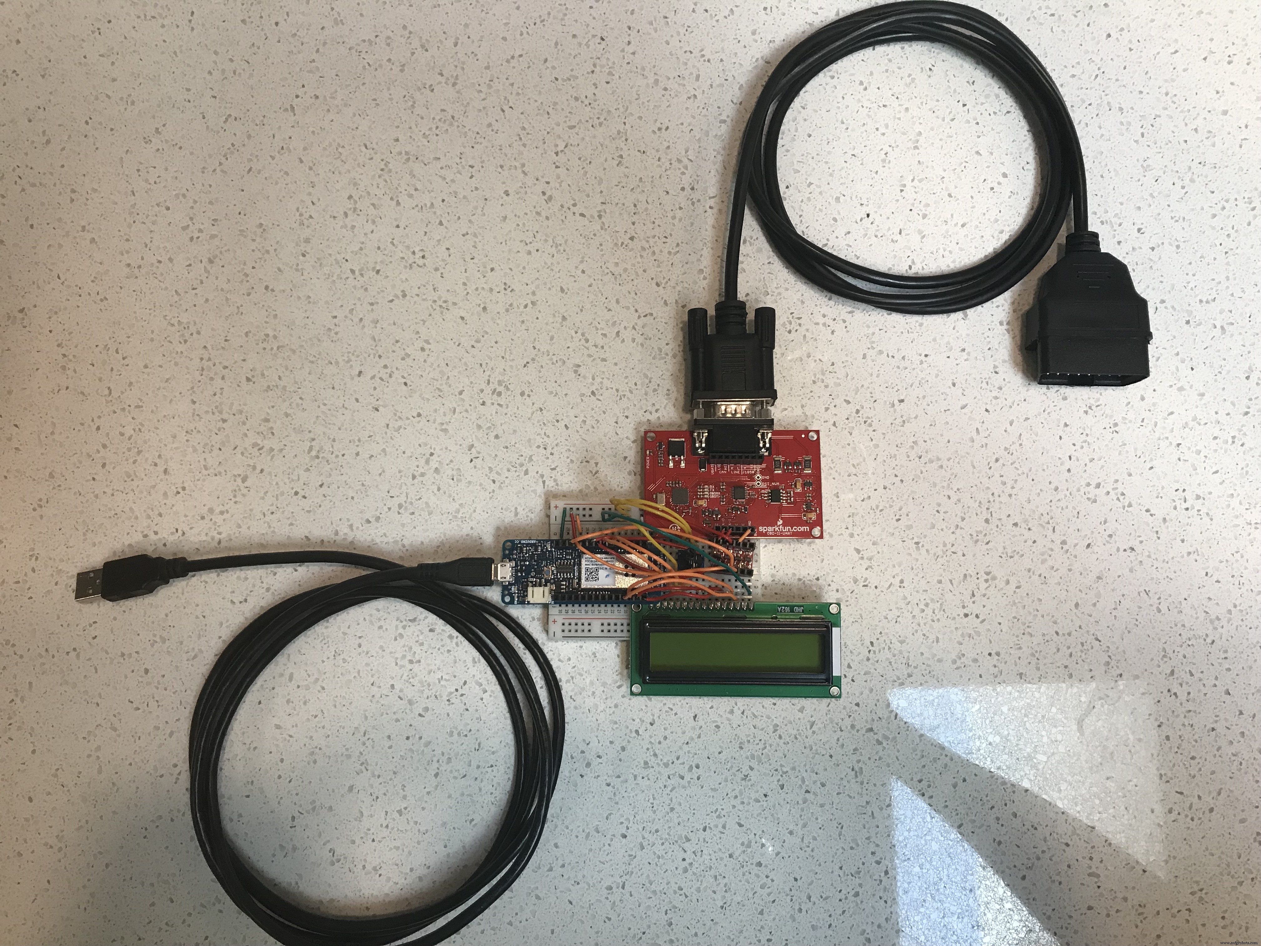 IoT4Car: Capture & Analyze Vehicle Telemetry with Arduino MKR1000