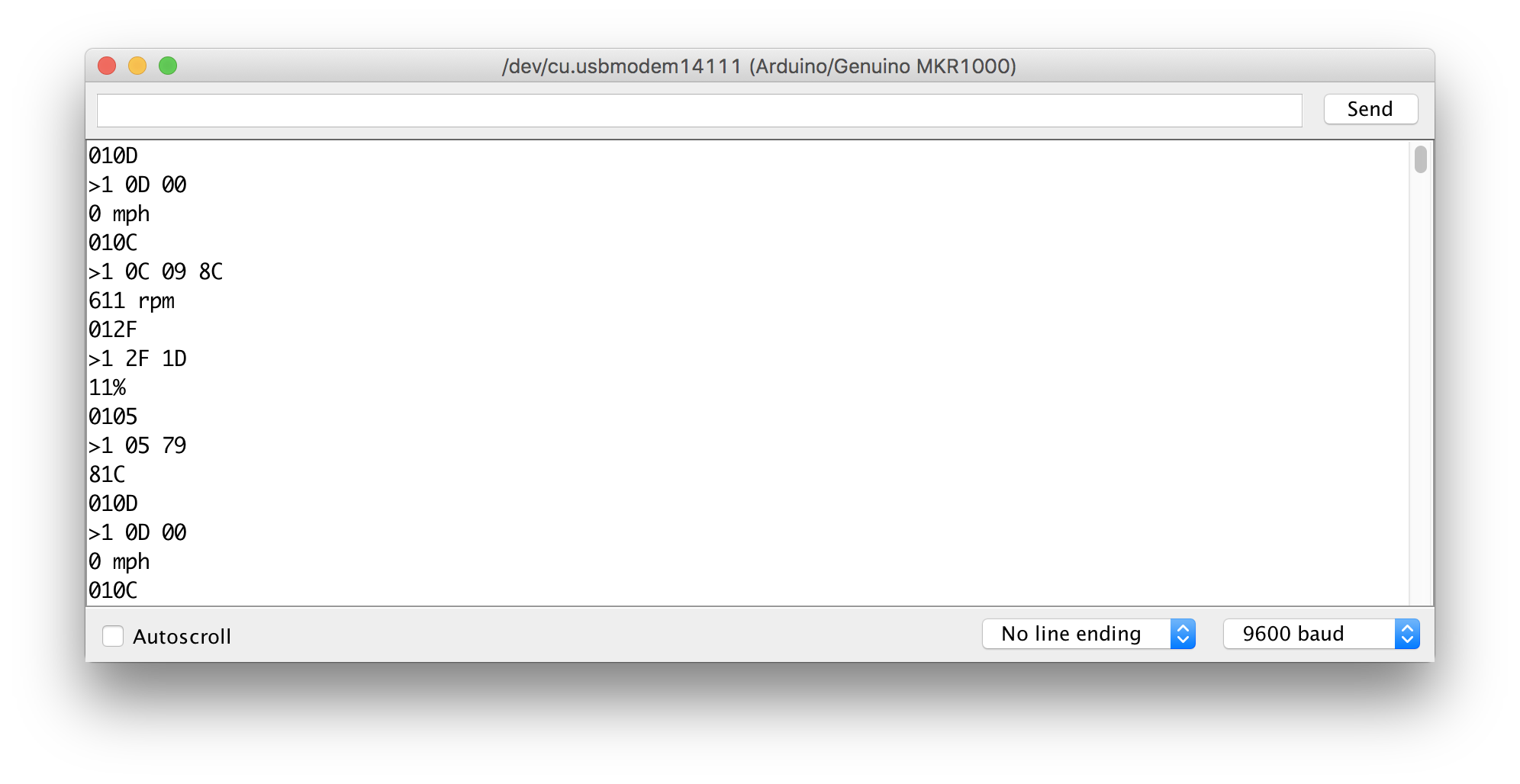 IoT4Car: Capture & Analyze Vehicle Telemetry with Arduino MKR1000