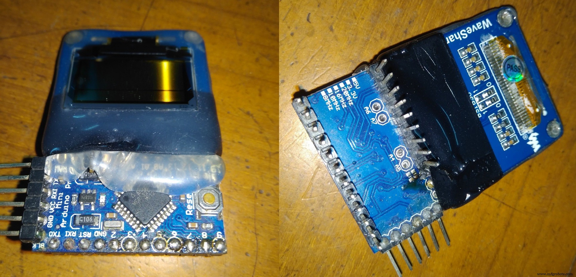 Intelligent Washing Machine Timer Using Arduino Pro Mini and OLED Display