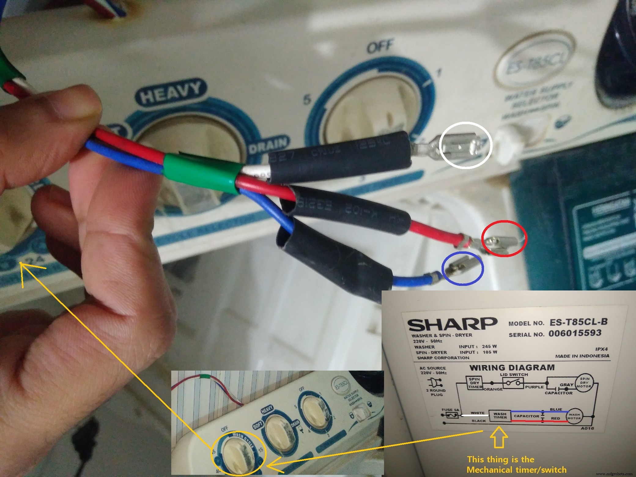 Intelligent Washing Machine Timer Using Arduino Pro Mini and OLED Display