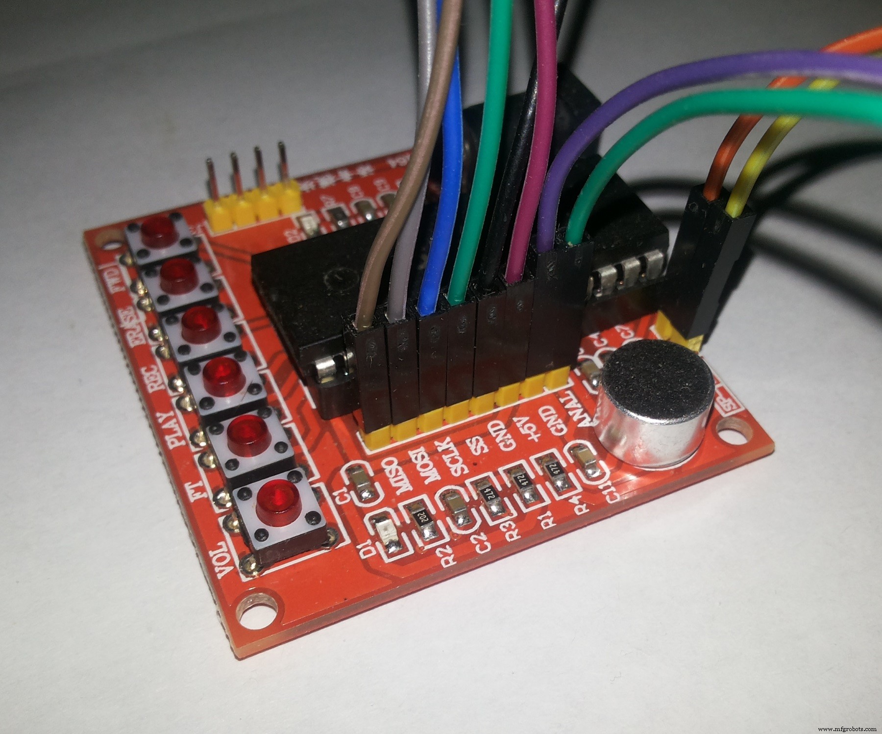 Efficient ISD1700 Audio Recording Software & Arduino Setup Guide