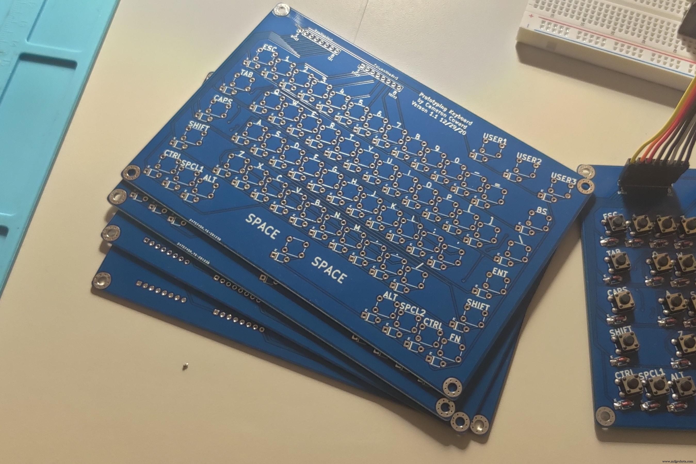 Arduino 64-Key Prototype Keyboard Matrix – Build a Custom Keyboard with Shift Registers