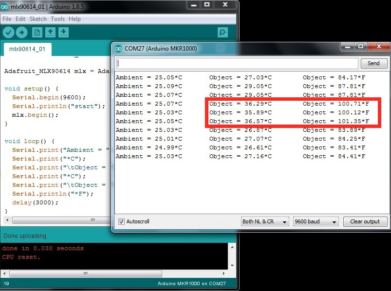 RFID-Pass Through System with Contactless Temperature Screening for Secure Employee Access