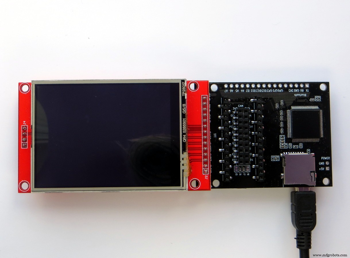 High-Performance 2.8” TFT Shield for Arduino Nano – 320×240 SPI Display