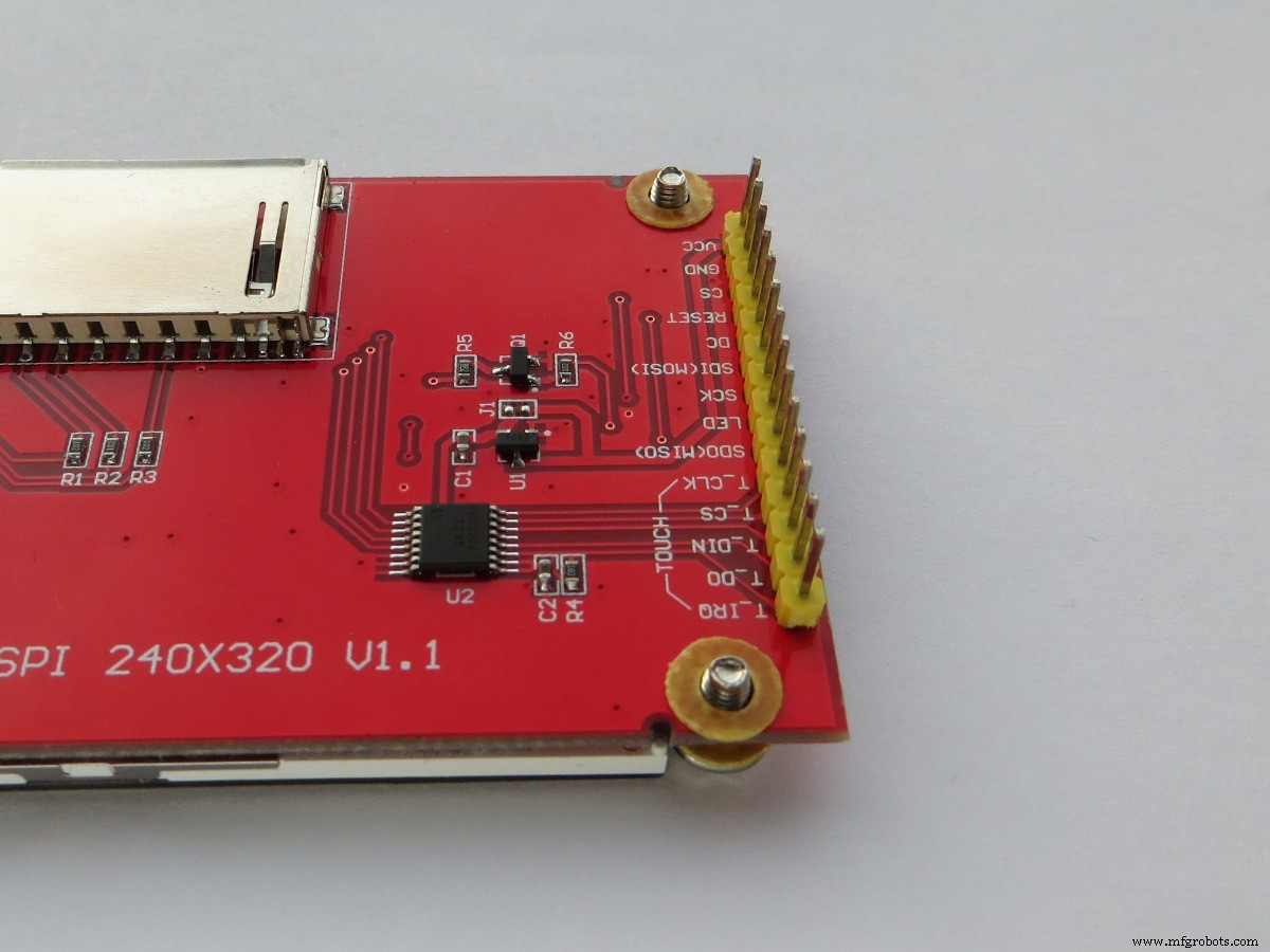 High-Performance 2.8” TFT Shield for Arduino Nano – 320×240 SPI Display