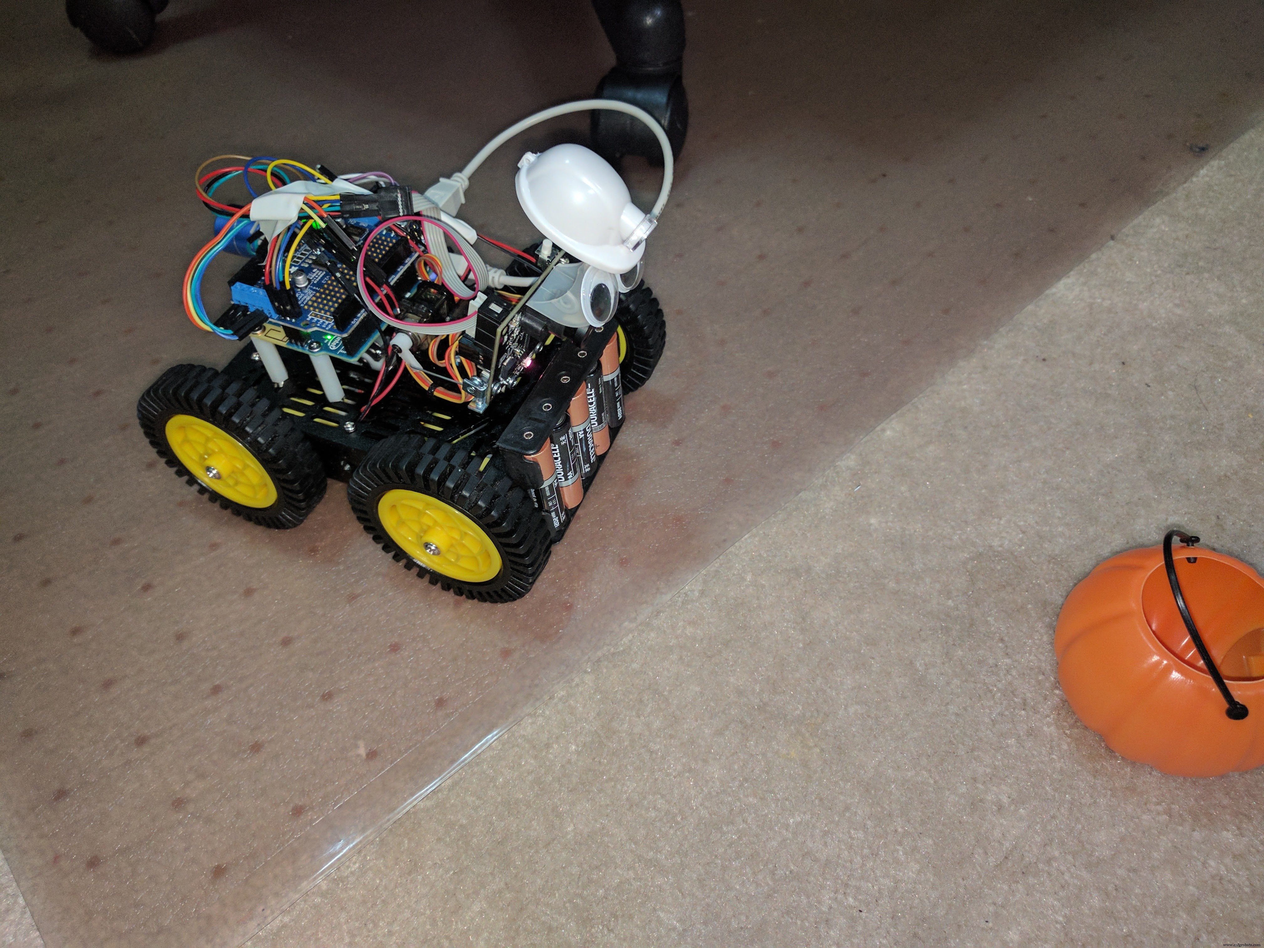 Rocky Rover: Build a Robotic Vision System with PixyCam and Arduino 101
