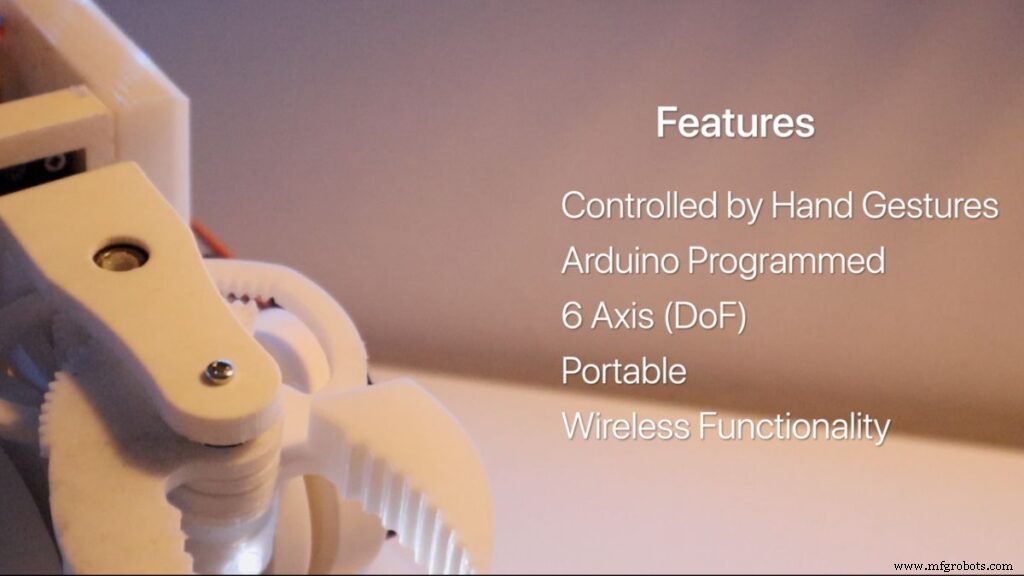 DIY Hand‑Gesture Controlled Arduino Robot Arm – Step‑by‑Step Build