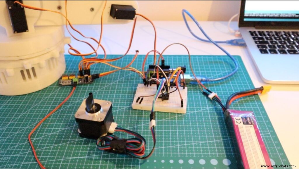 DIY Hand‑Gesture Controlled Arduino Robot Arm – Step‑by‑Step Build