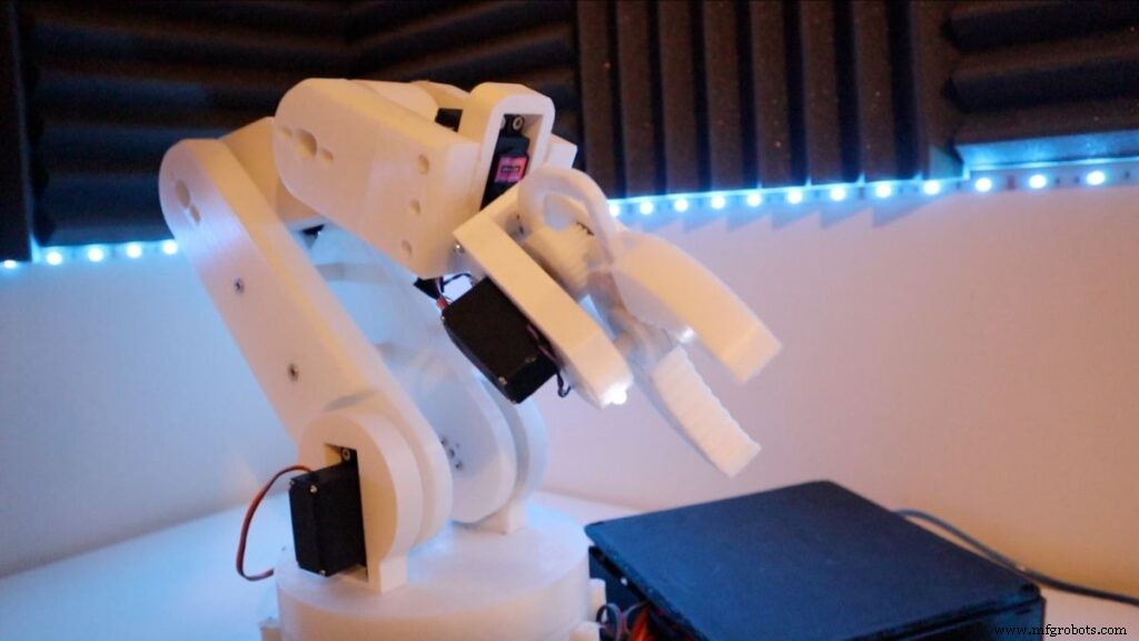 DIY Hand‑Gesture Controlled Arduino Robot Arm – Step‑by‑Step Build