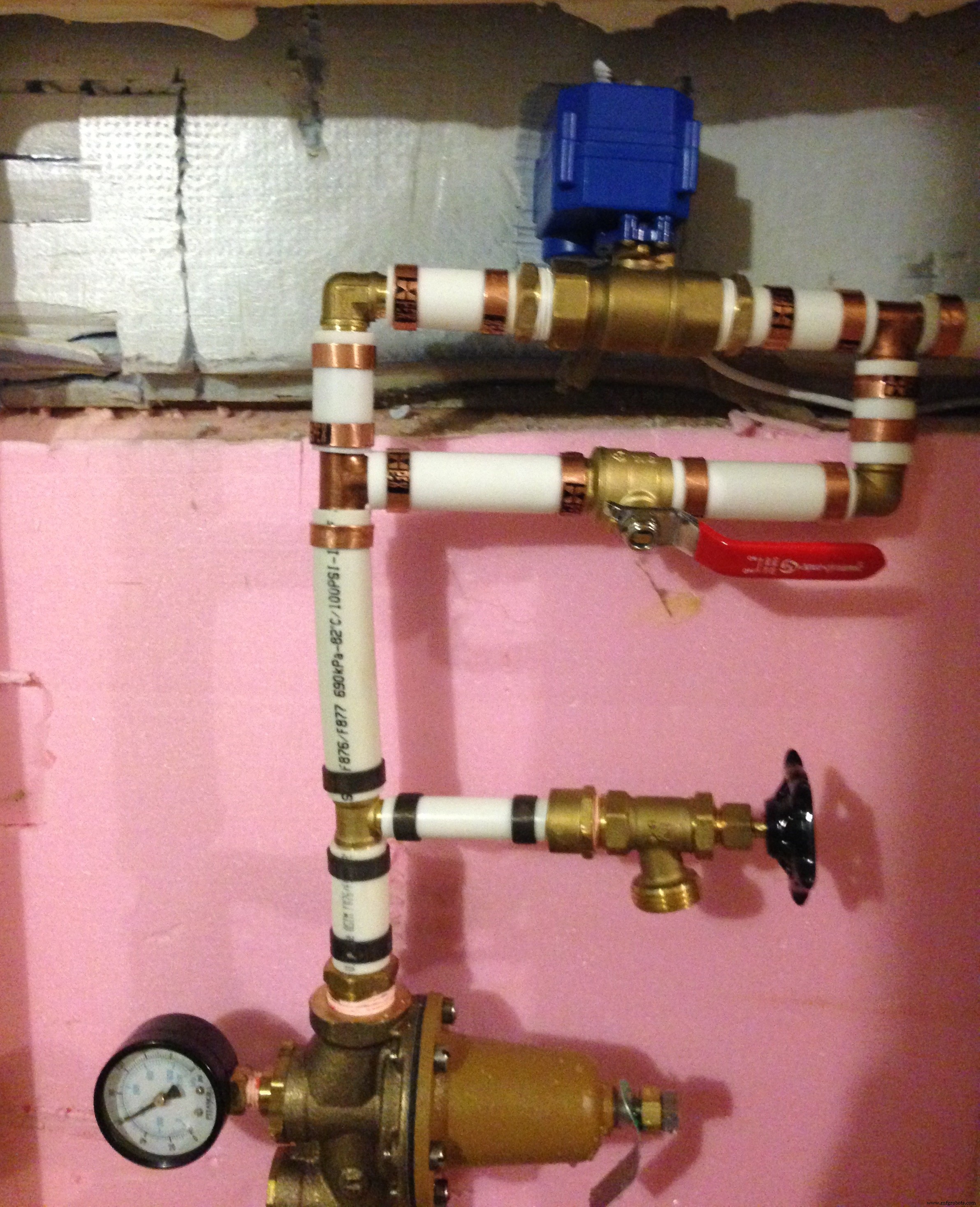Smart Water Leakage Detection and Valve Control System