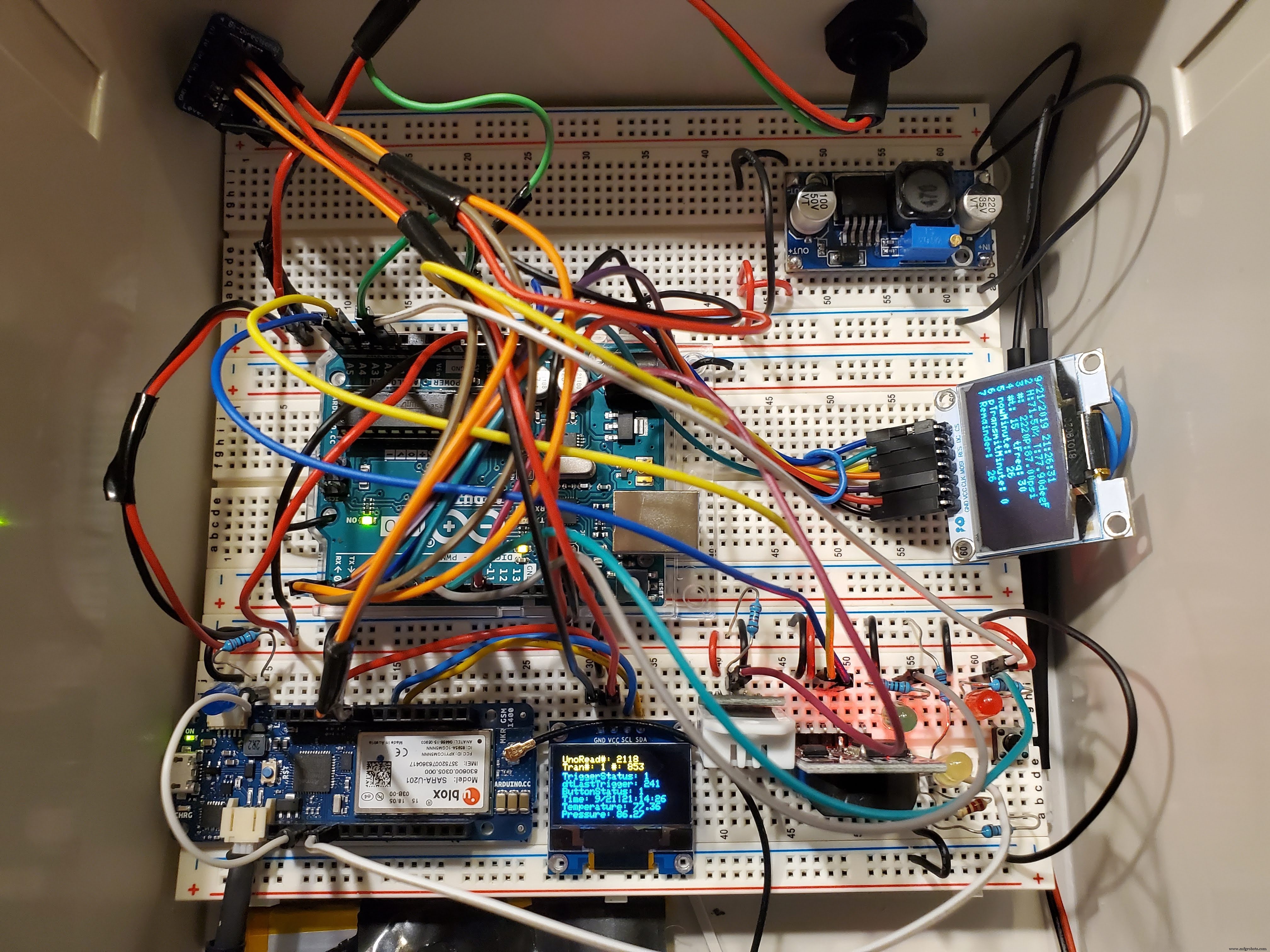 Real‑Time IoT Pressure Monitoring with MKR GSM, Arduino Cloud, and Google Sheets