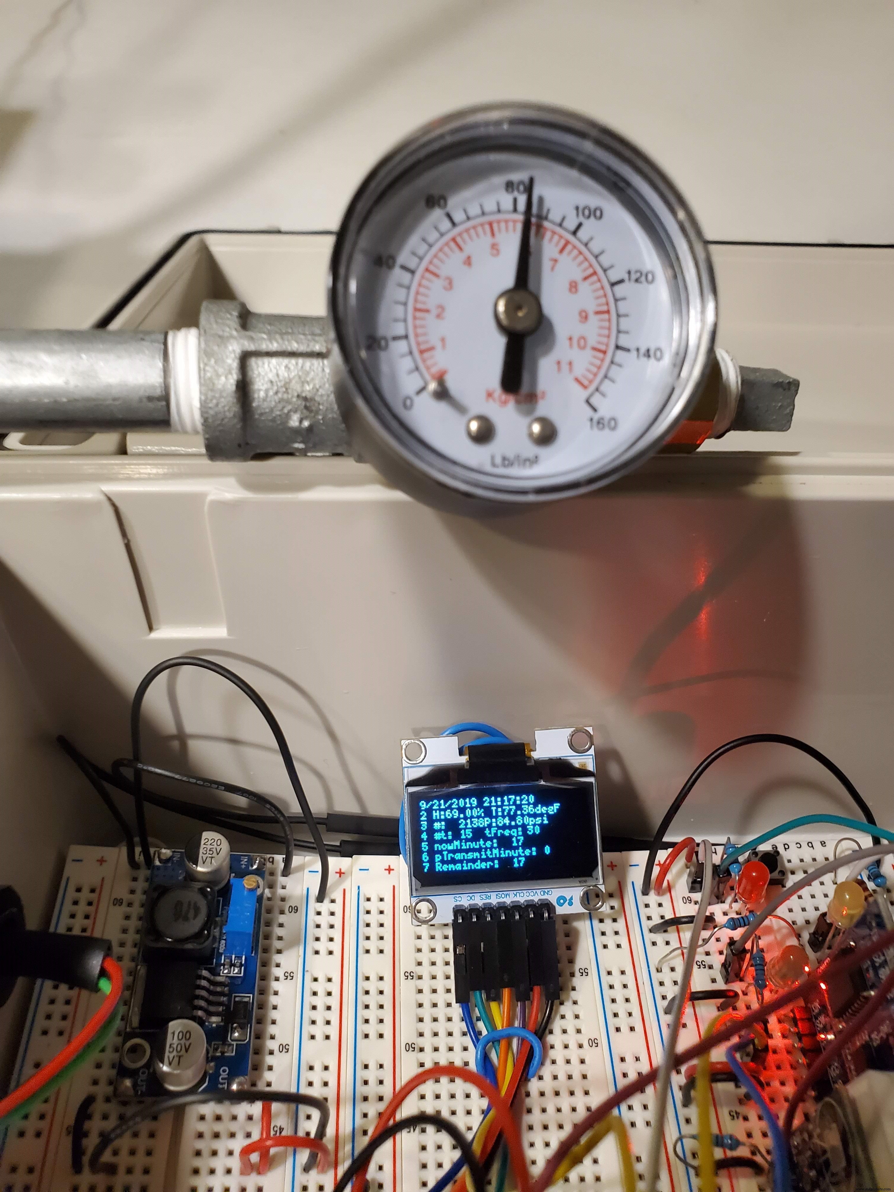 Real‑Time IoT Pressure Monitoring with MKR GSM, Arduino Cloud, and Google Sheets