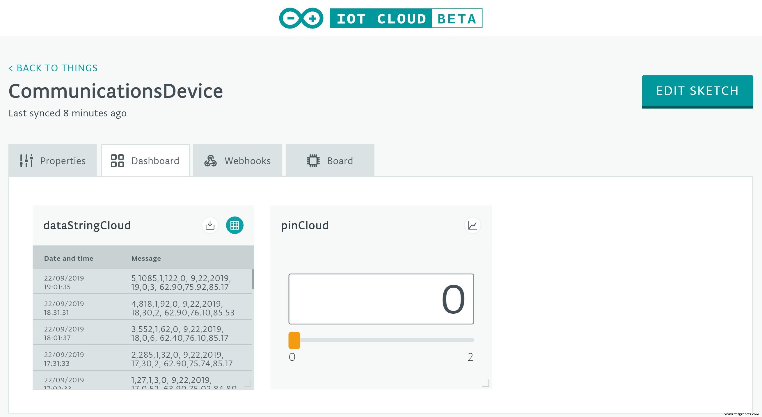 Real‑Time IoT Pressure Monitoring with MKR GSM, Arduino Cloud, and Google Sheets