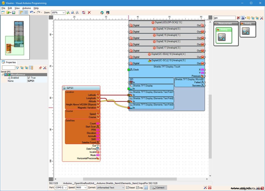 Arduino GPS and TFT Touchscreen Shield Project: Real-Time Location Display
