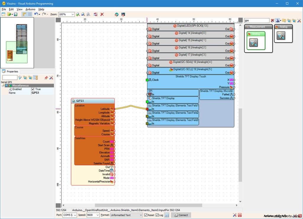 Arduino GPS and TFT Touchscreen Shield Project: Real-Time Location Display