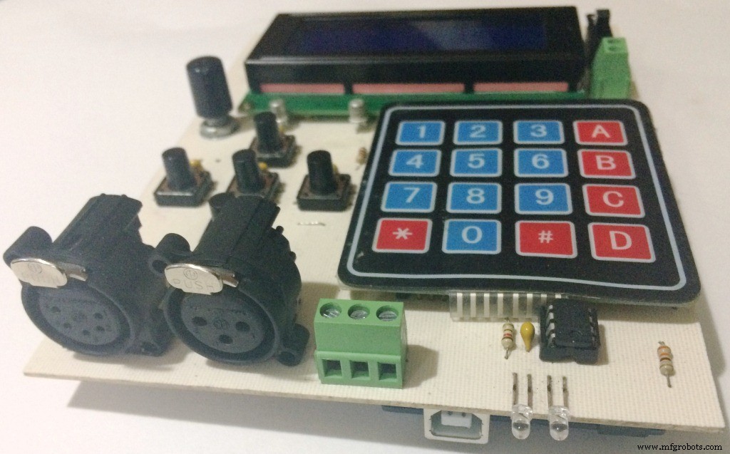 Arduino DMX-512 Tester Controller – Full Parts Kit for Reliable Lighting Control