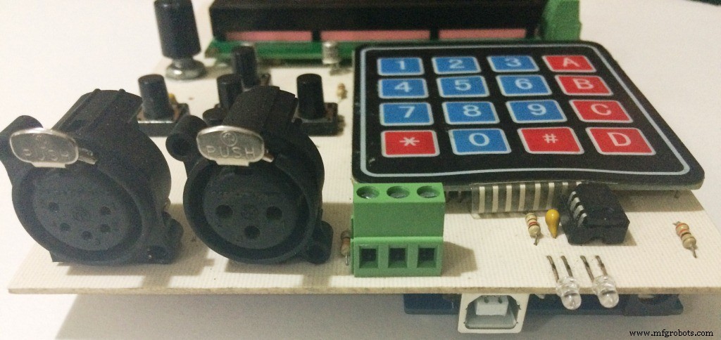 Arduino DMX-512 Tester Controller – Full Parts Kit for Reliable Lighting Control