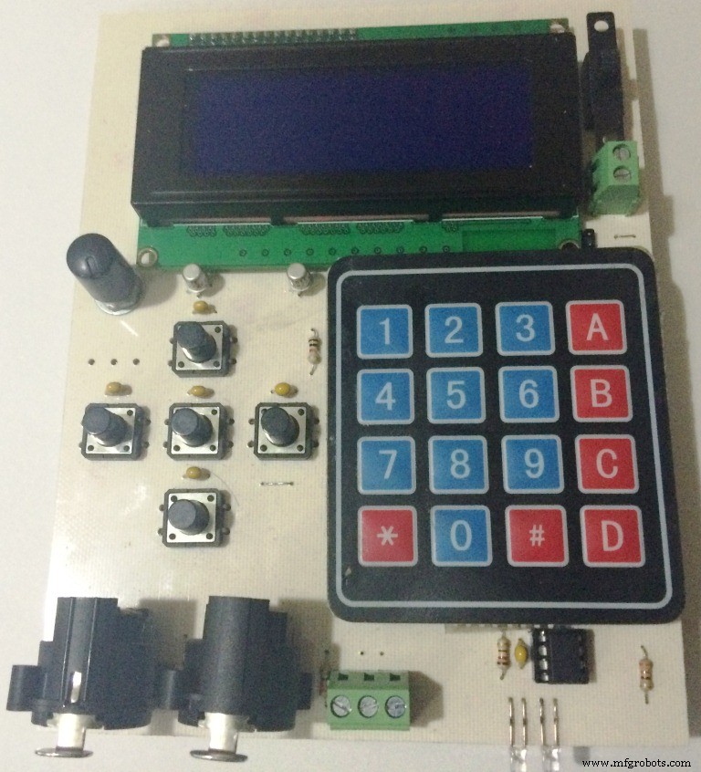 Arduino DMX-512 Tester Controller – Full Parts Kit for Reliable Lighting Control